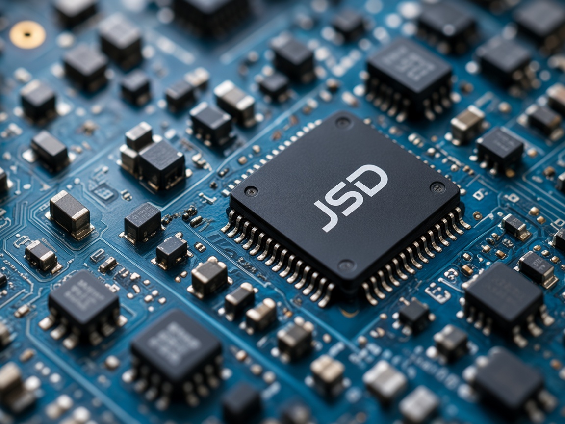 Placa PCB con microcontrolador JSD